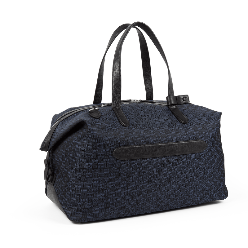 Travel Bag in Stamp Canvas