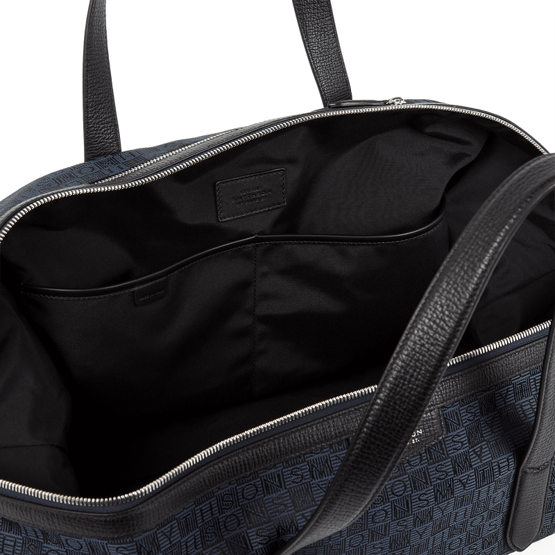 Travel Bag in Stamp Canvas
