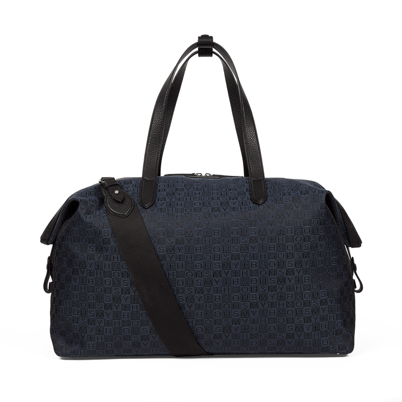 Travel Bag in Stamp Canvas