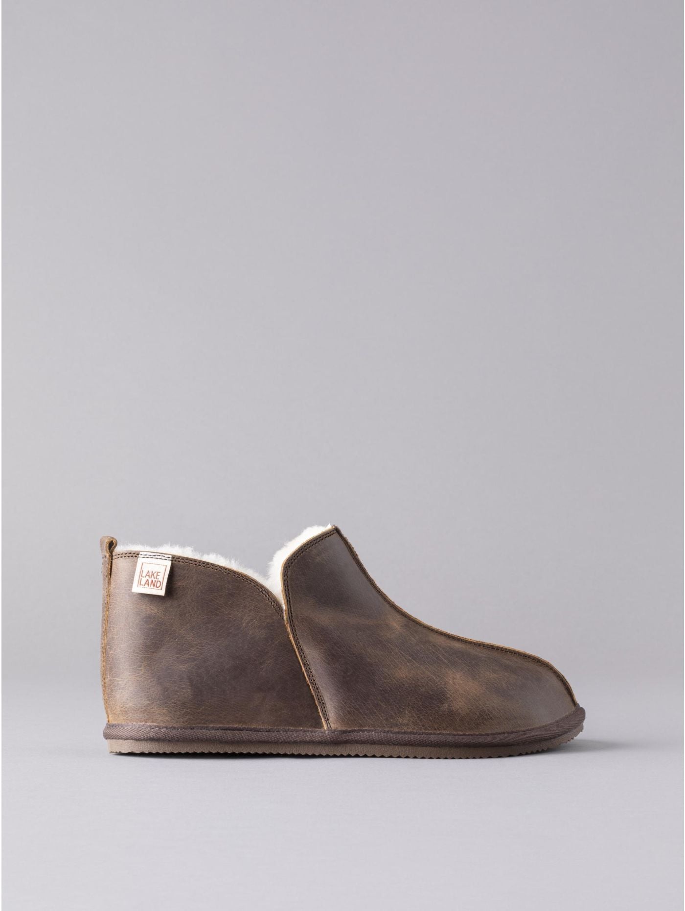 Leather Slipper Boot