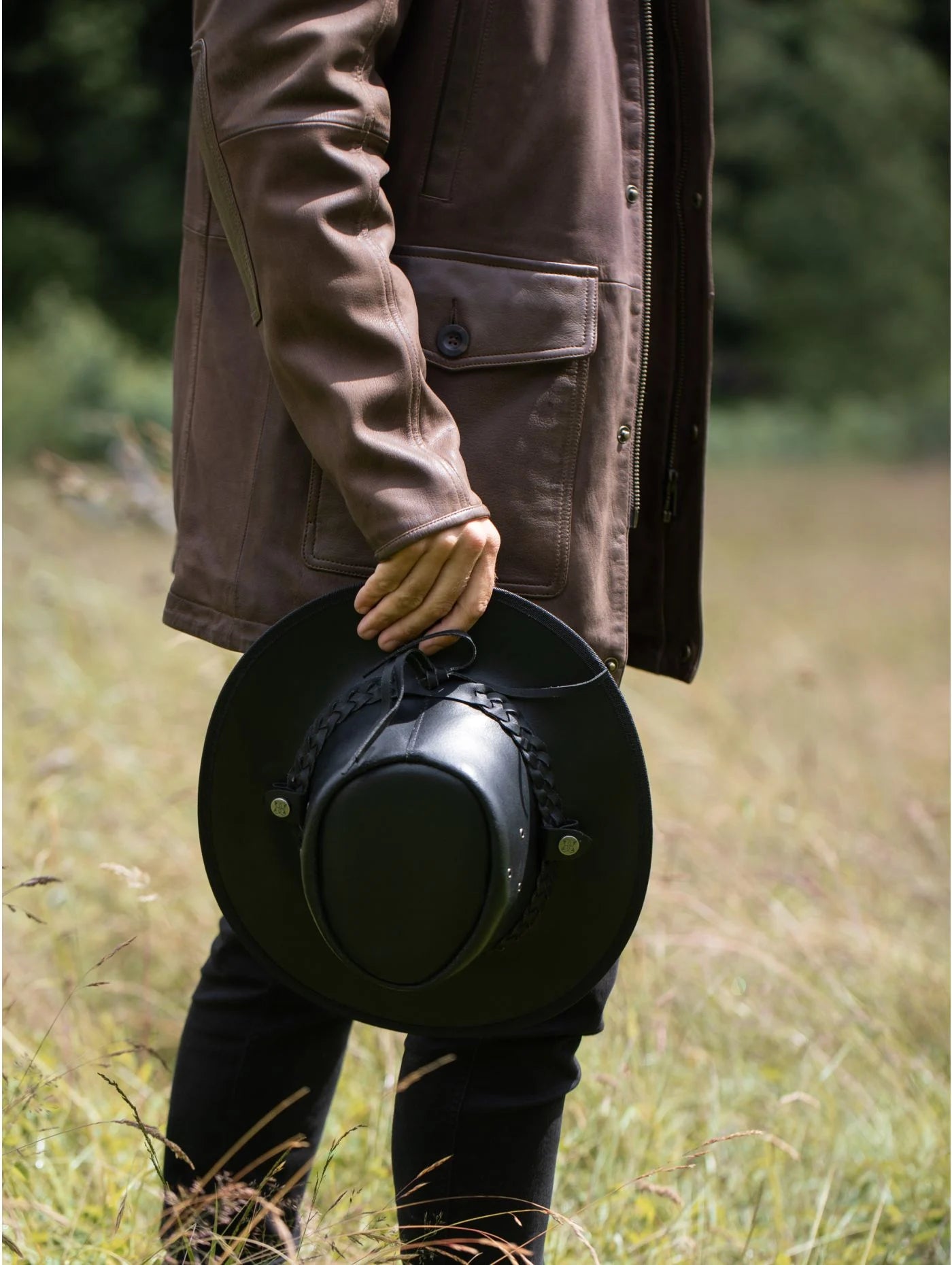 Outback III Australian Style Leather Hat